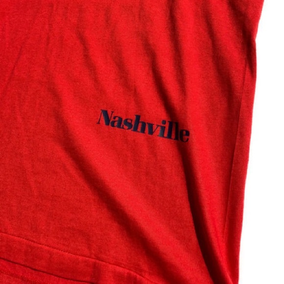 Vintage Red Nashville Dazzled Cowgirl Tee - Picture 2 of 6